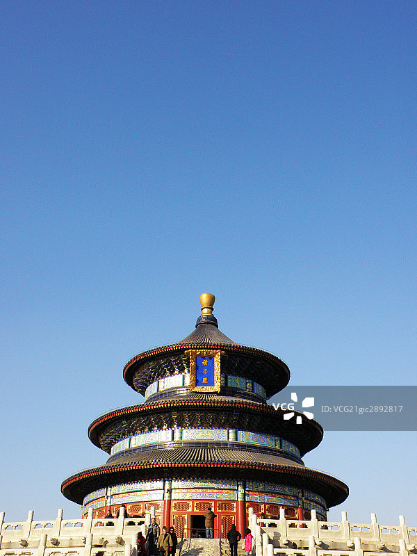 中国,北京,天坛,祈年殿图片素材