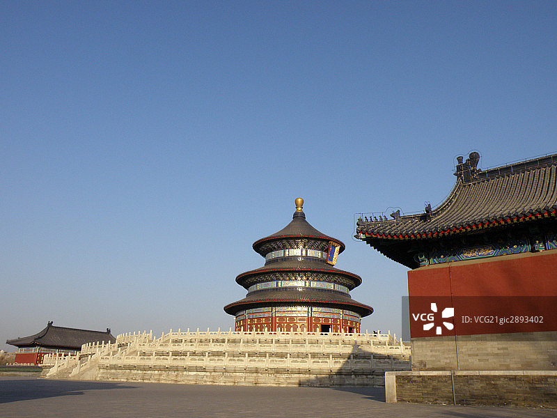 中国,北京,天坛,祈年殿图片素材