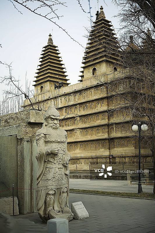 中国,北京,五塔寺图片素材
