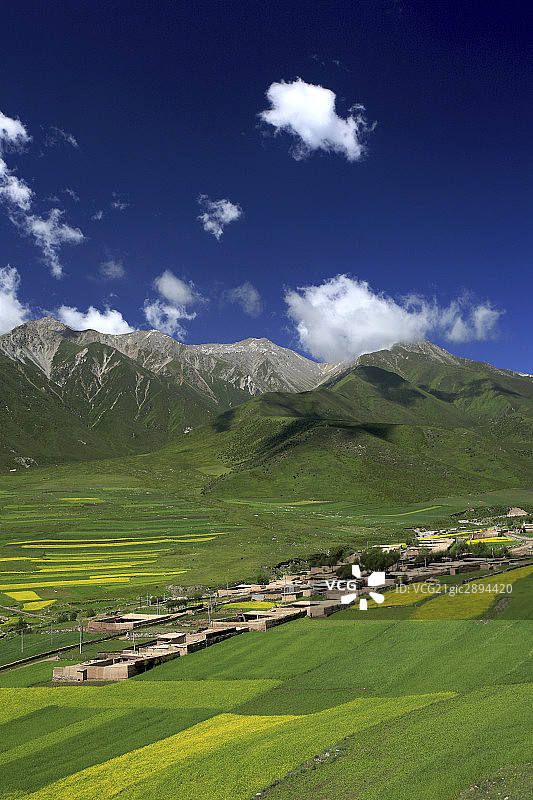 青海旅行风景图片素材