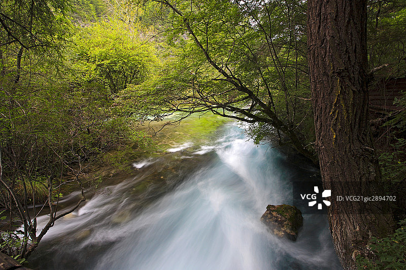 四川九寨沟风景区图片素材