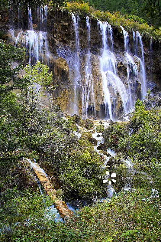 四川九寨沟风景区图片素材