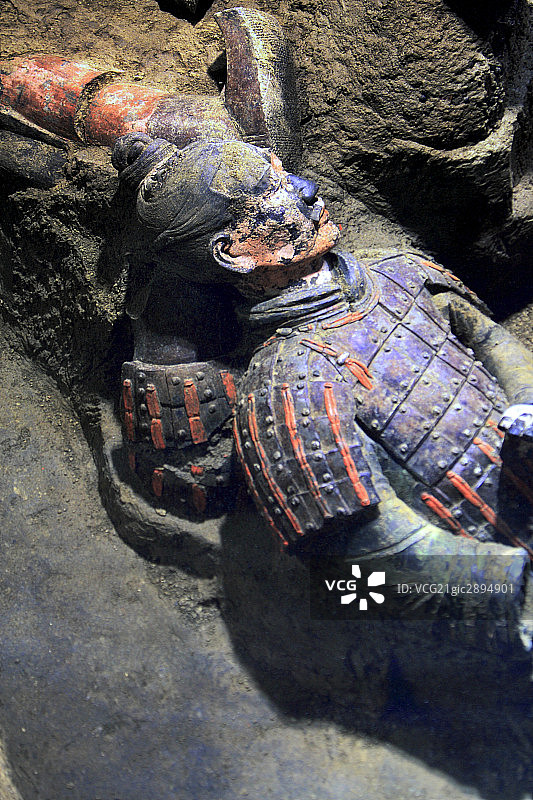 西安兵马俑图片素材