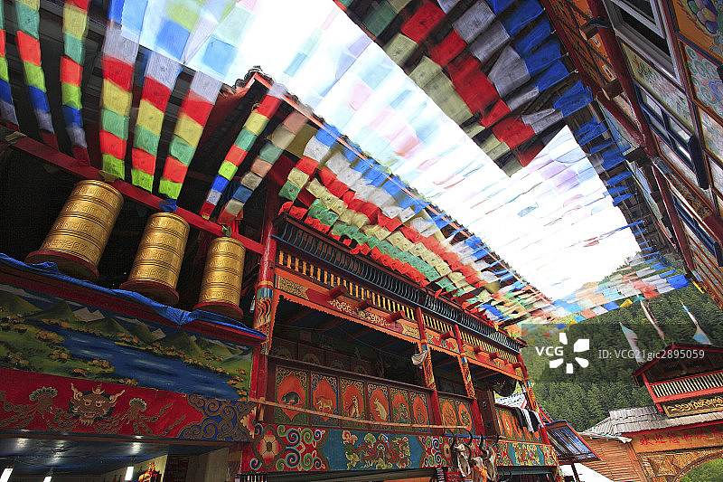四川九寨沟风景区图片素材
