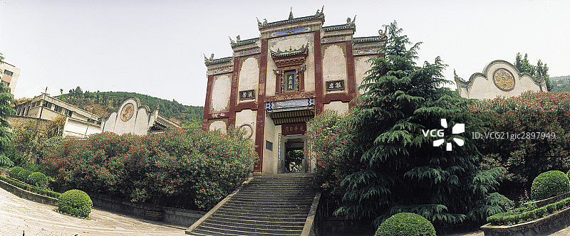 湖北屈原祠图片素材