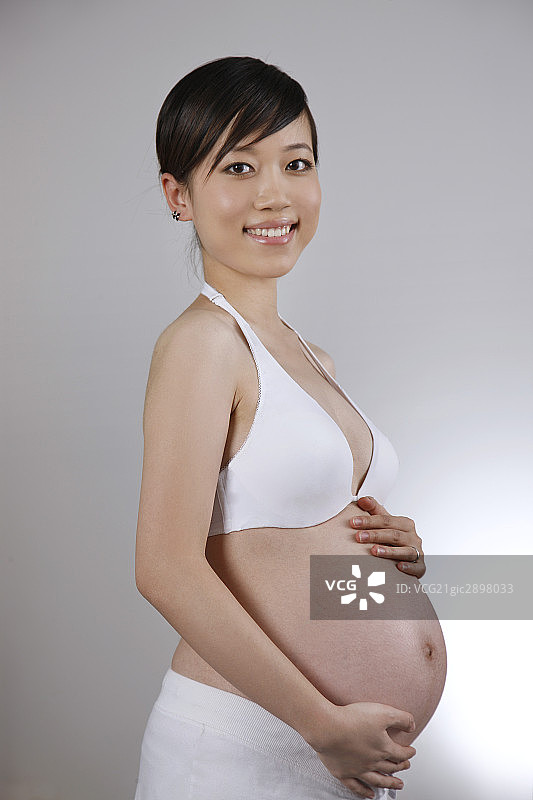 东方孕妇图片素材