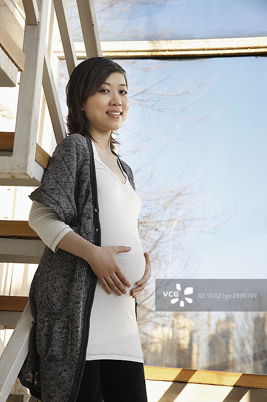 东方孕妇图片素材