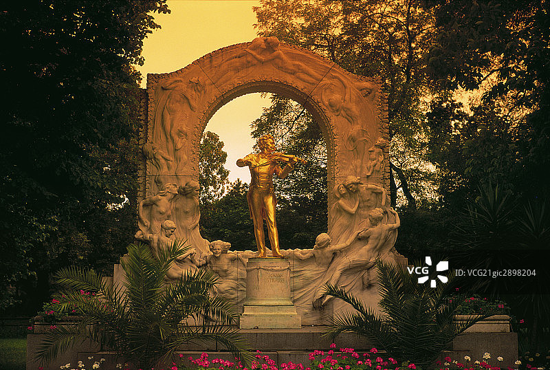 维也纳雕塑图片素材