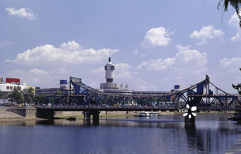 中国天津解放桥图片素材