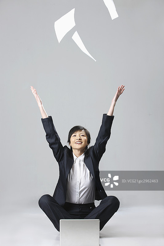 东方人商务概念图片素材