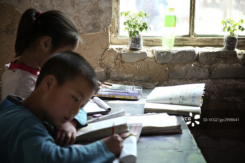 乡村小学图片素材