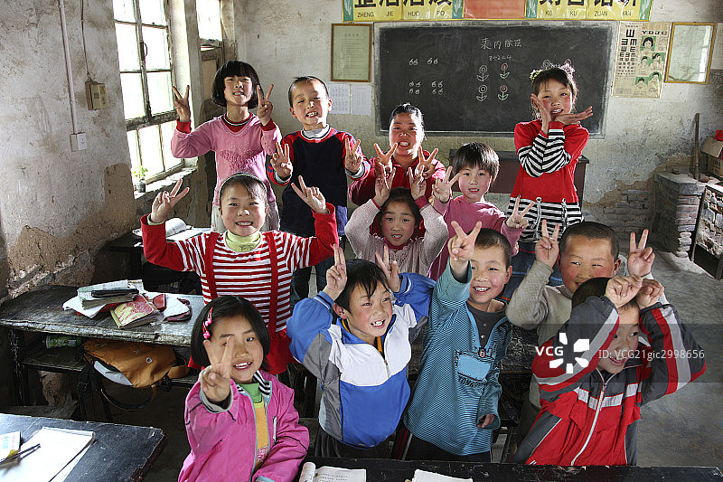 乡村小学图片素材