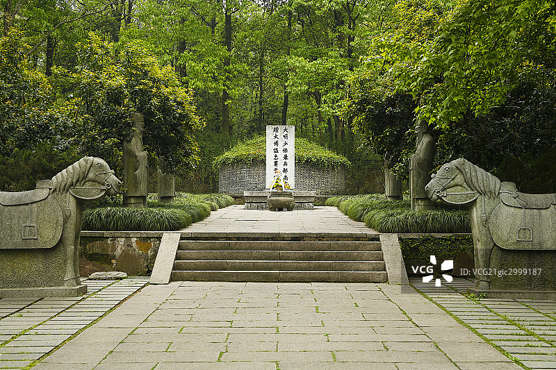 杭州于谦墓图片素材