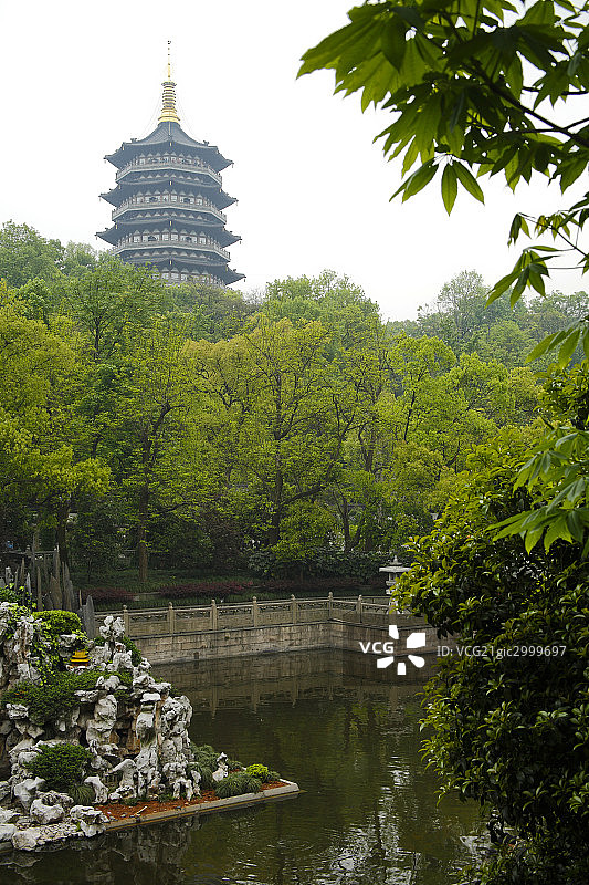杭州雷峰塔图片素材
