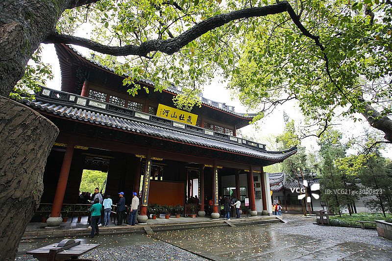 杭州岳王庙图片素材