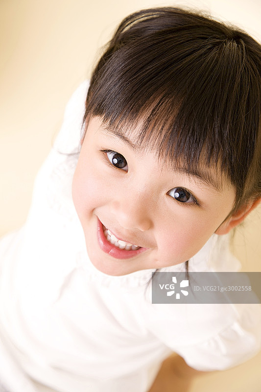 亚洲女孩肖像图片素材