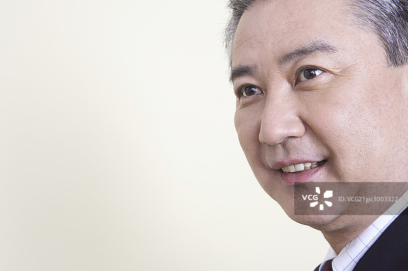 Portrait of Asian CEO图片素材