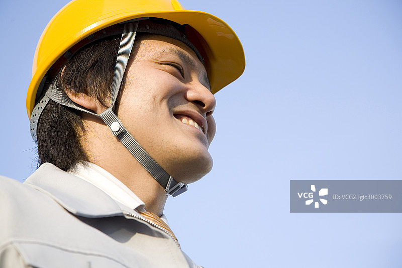 Asian worker图片素材