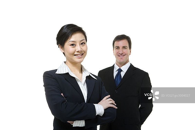 自信的商务人士图片素材