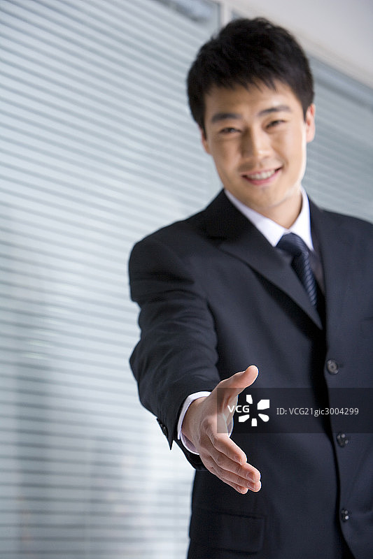 商务男士握手图片素材