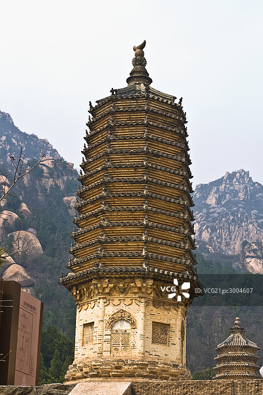 银山塔林图片素材