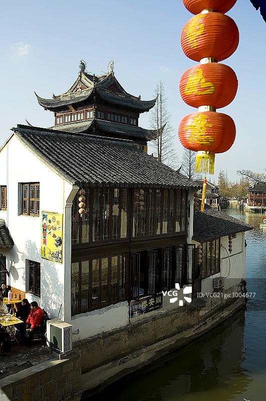 朱家角,房屋图片素材
