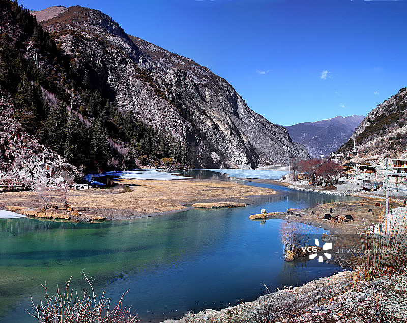 夹金山,自然风光图片素材