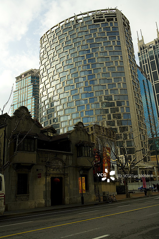 上海,街道,建筑图片素材