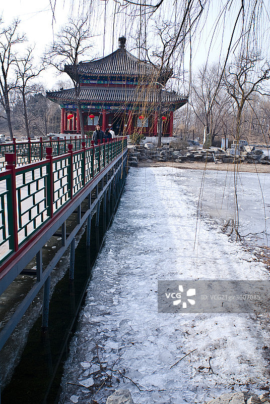 圆明园公园图片素材