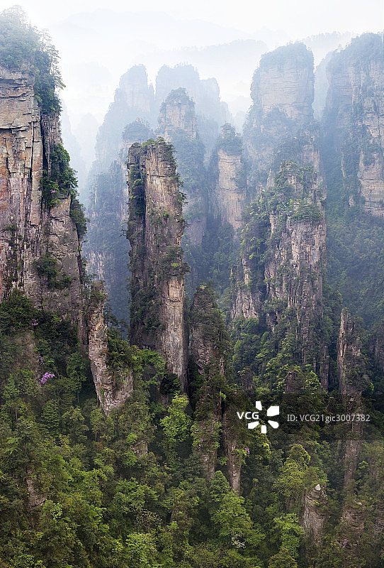 中国张家界自然风光图片素材