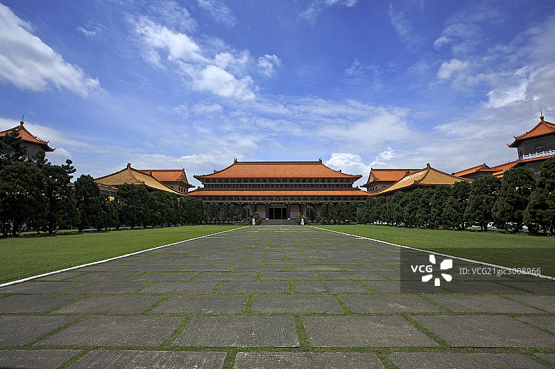 台湾佛光山寺庙图片素材