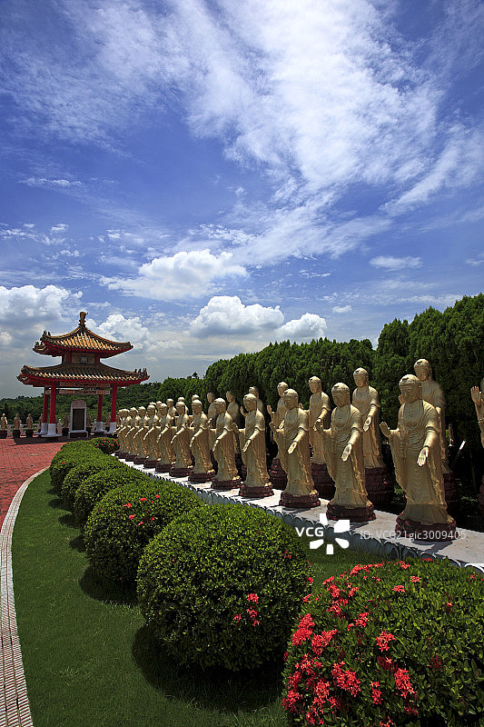 台湾佛光山寺庙图片素材