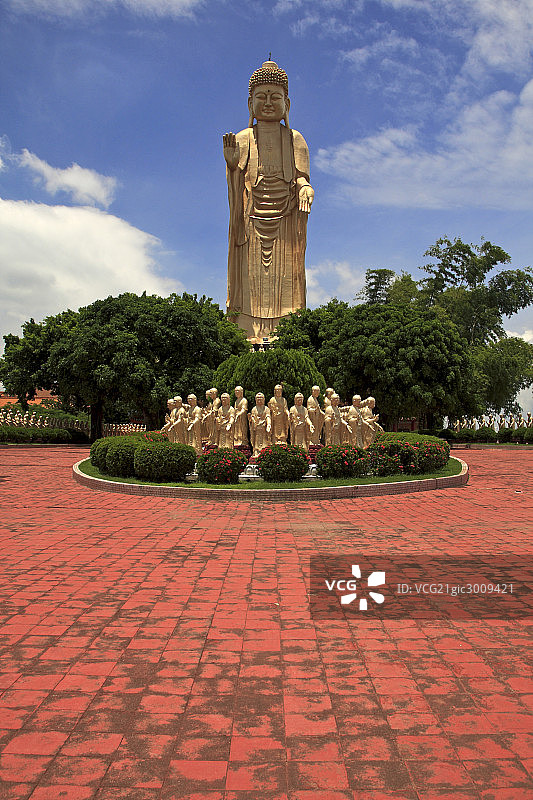 台湾佛光山寺庙图片素材