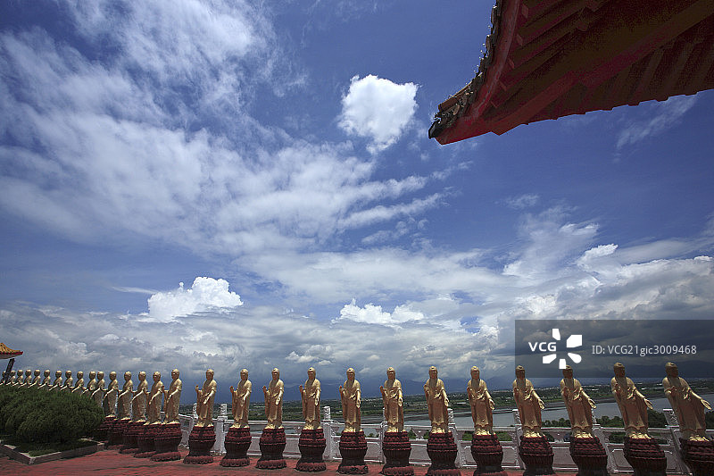 台湾佛光山寺庙图片素材