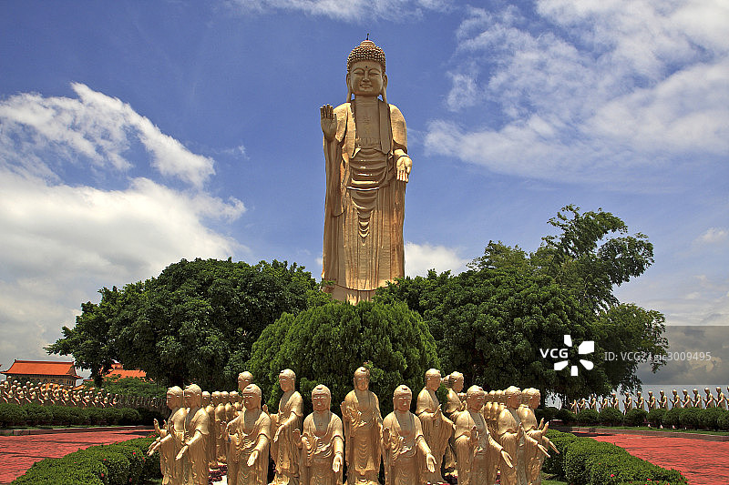 台湾佛光山寺庙图片素材