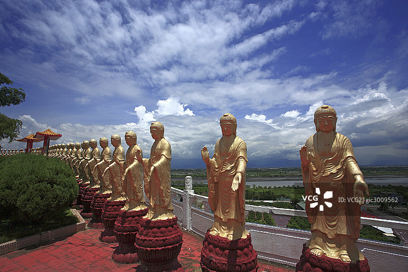 台湾佛光山寺庙图片素材
