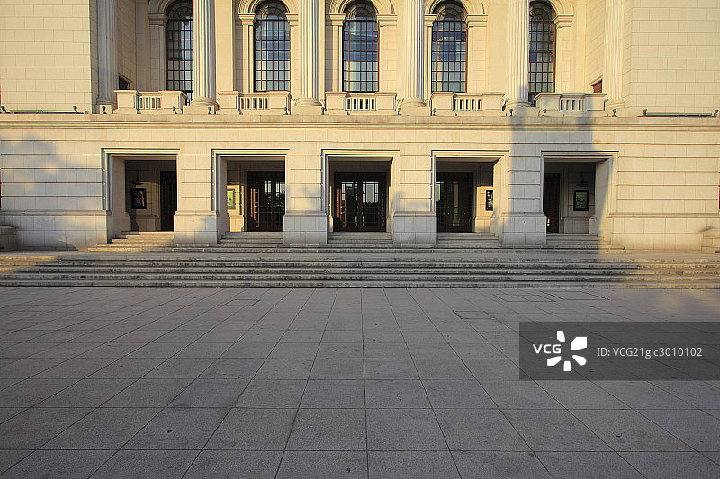 上海音乐厅建筑图片素材