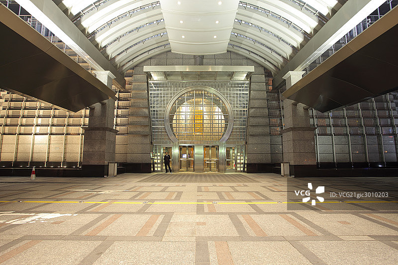 办公建筑入口场景图片素材