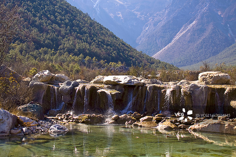 丽江,兰月谷图片素材