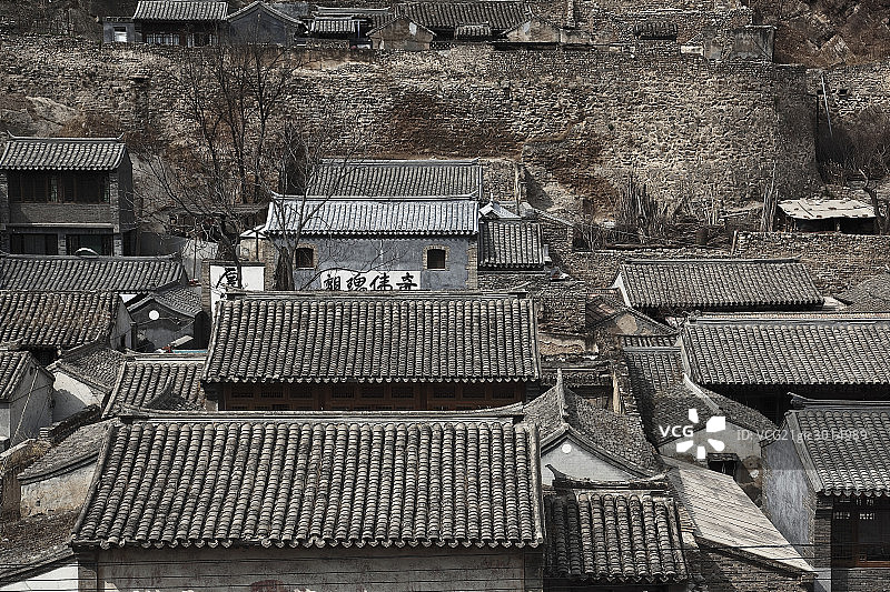 爨底下村图片素材