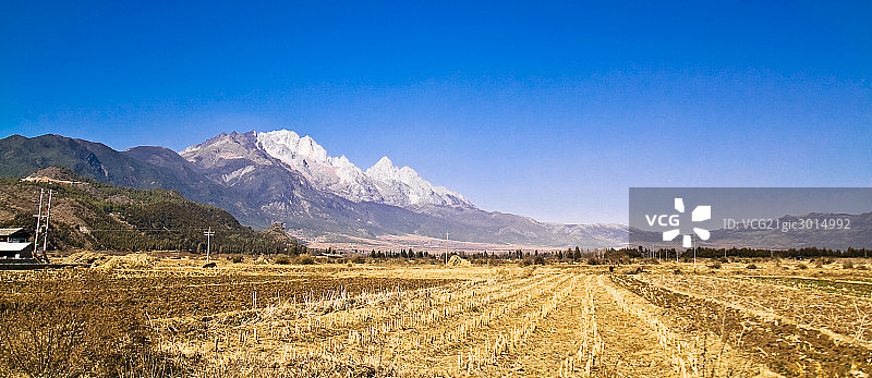 丽江,玉龙雪山图片素材