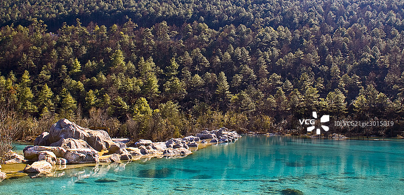 丽江,兰月谷图片素材