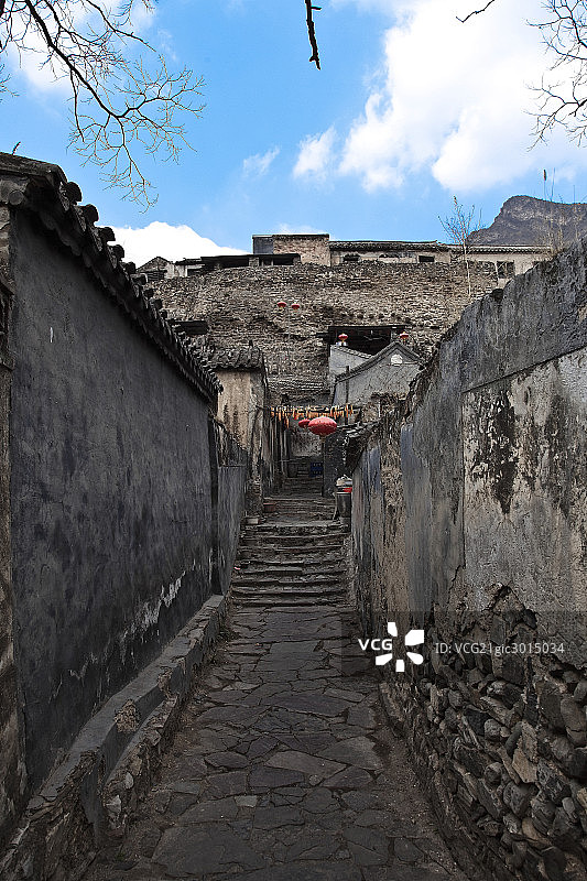 爨底下村图片素材