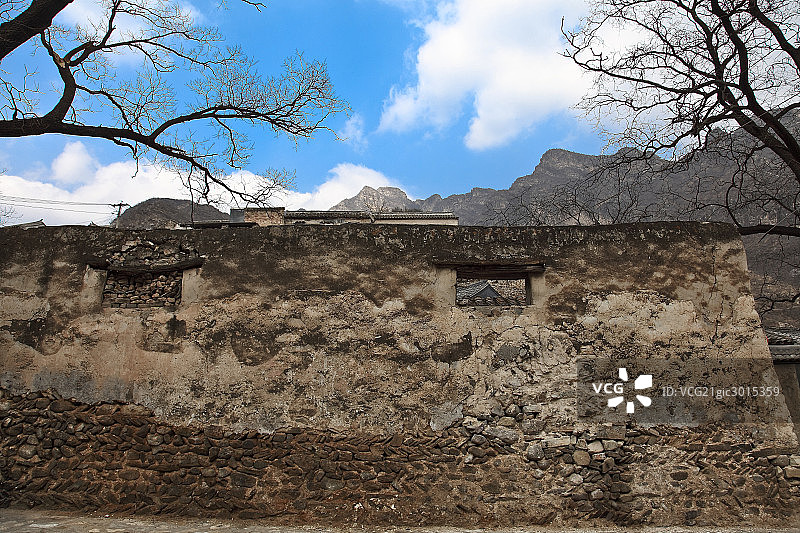 爨底下村图片素材