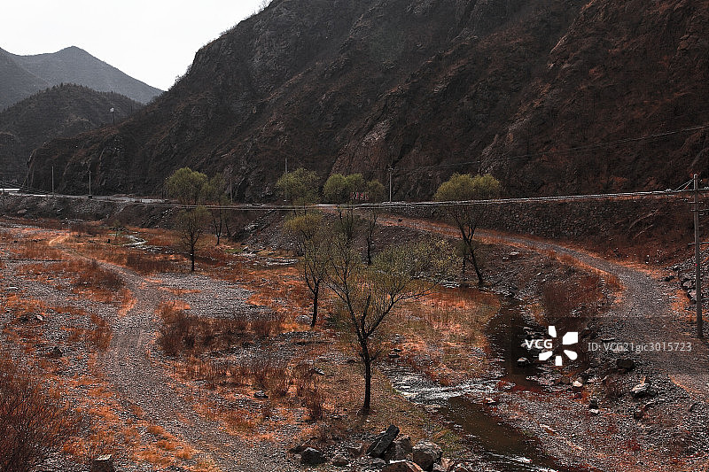 爨底下村图片素材
