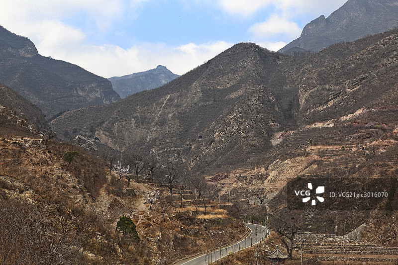 爨底下村图片素材