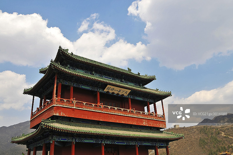 居庸关长城,天下第一雄关图片素材