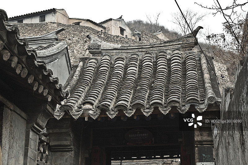 爨底下村图片素材