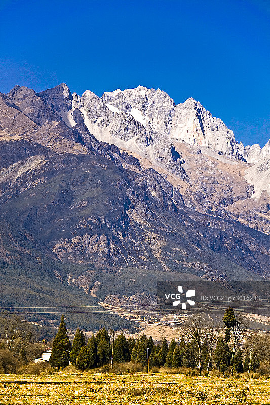 丽江,玉龙雪山图片素材
