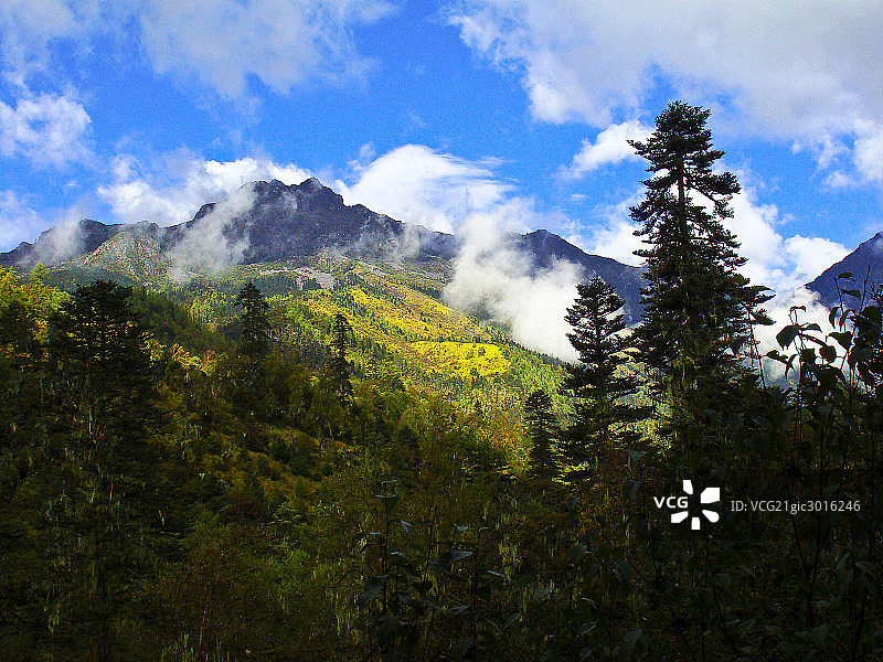 四川甘孜九龙县图片素材